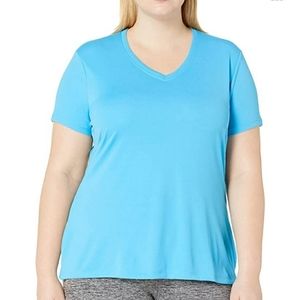 Just My Size V-Neck Short Sleeve T-shirt